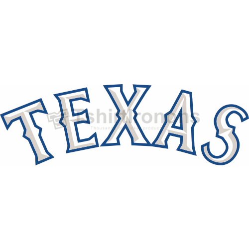 Texas Rangers T-shirts Iron On Transfers N1979 - Click Image to Close